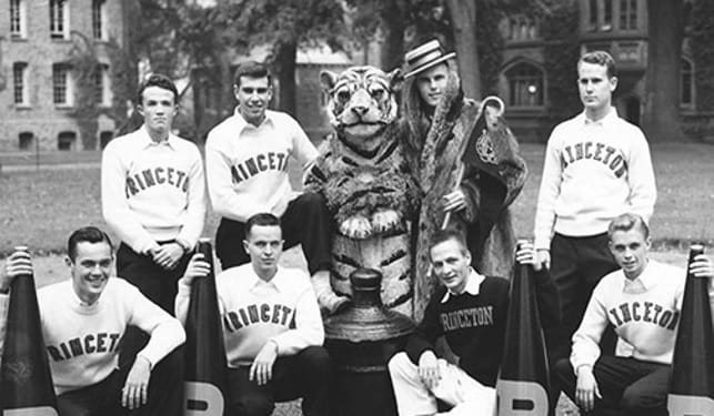 Foto histórica do cheerleading