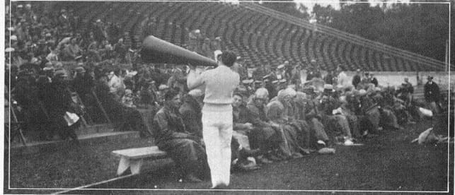 Foto histórica do cheerleading