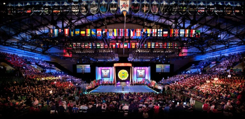 Imagem institucional do cheerleading