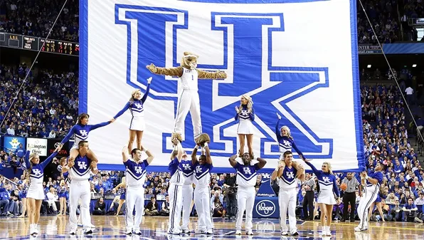 Imagem histórica do cheerleading