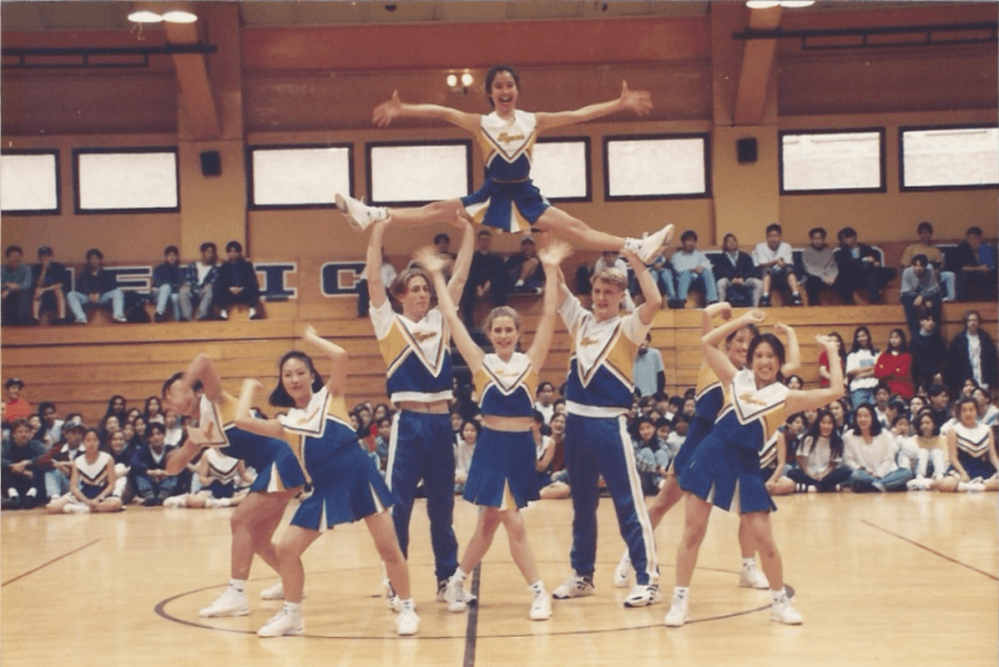 Imagem histórica do cheerleading